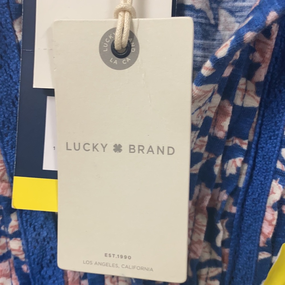 Lucky Brand Floral Top, Size S - Picture 7 of 8